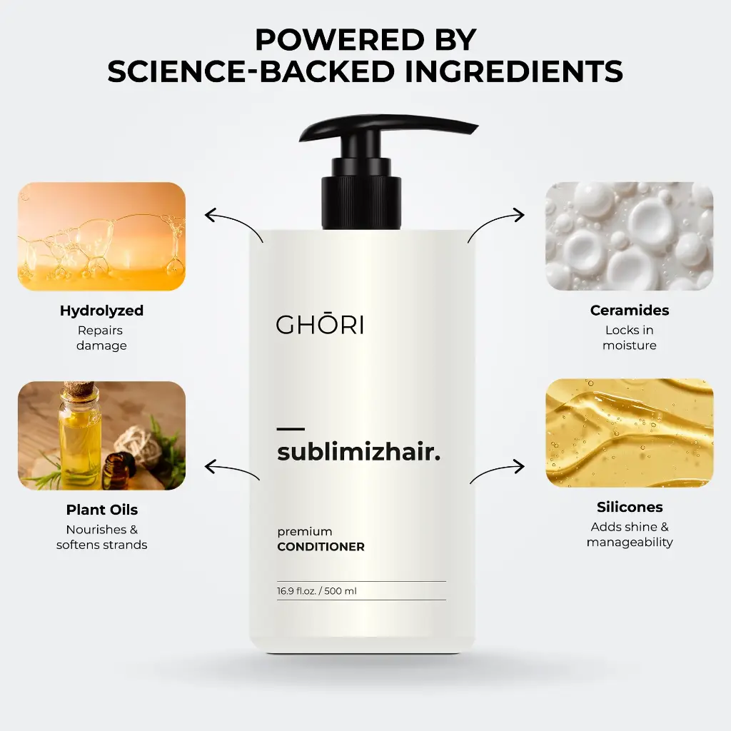 Ghori Sublimizhair Natural Premium Conditioner (500 ml)