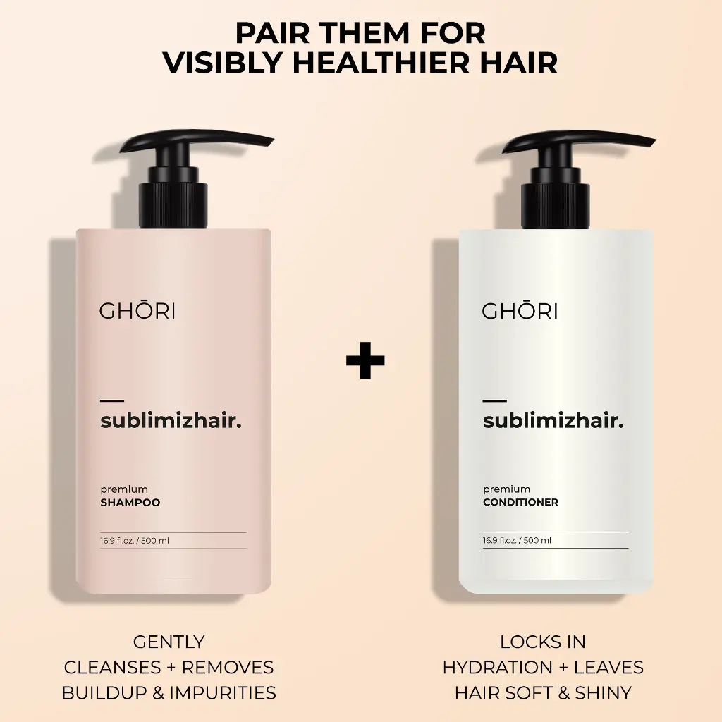 GHORI Shampoo Sublimizhair + conditioner combo.webp
