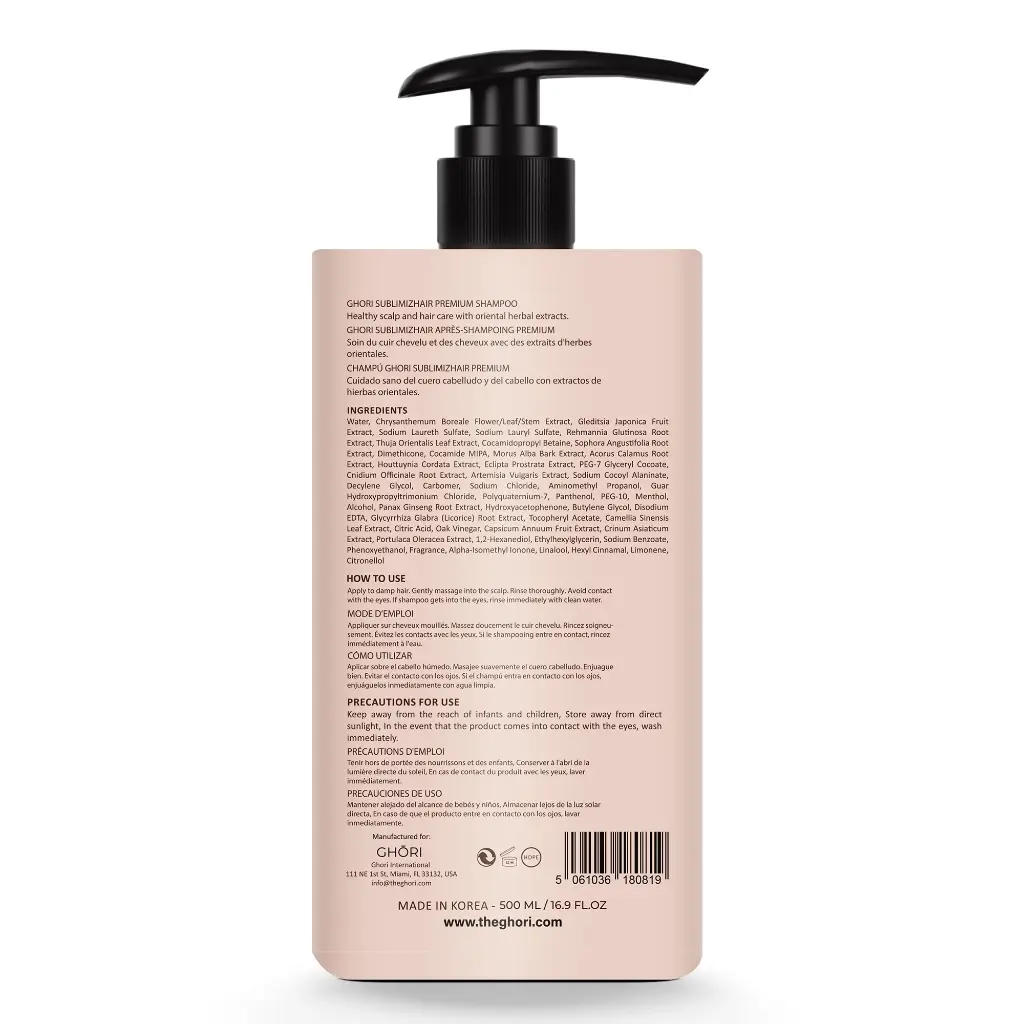GHORI Shampoo Sublimizhair - back.webp