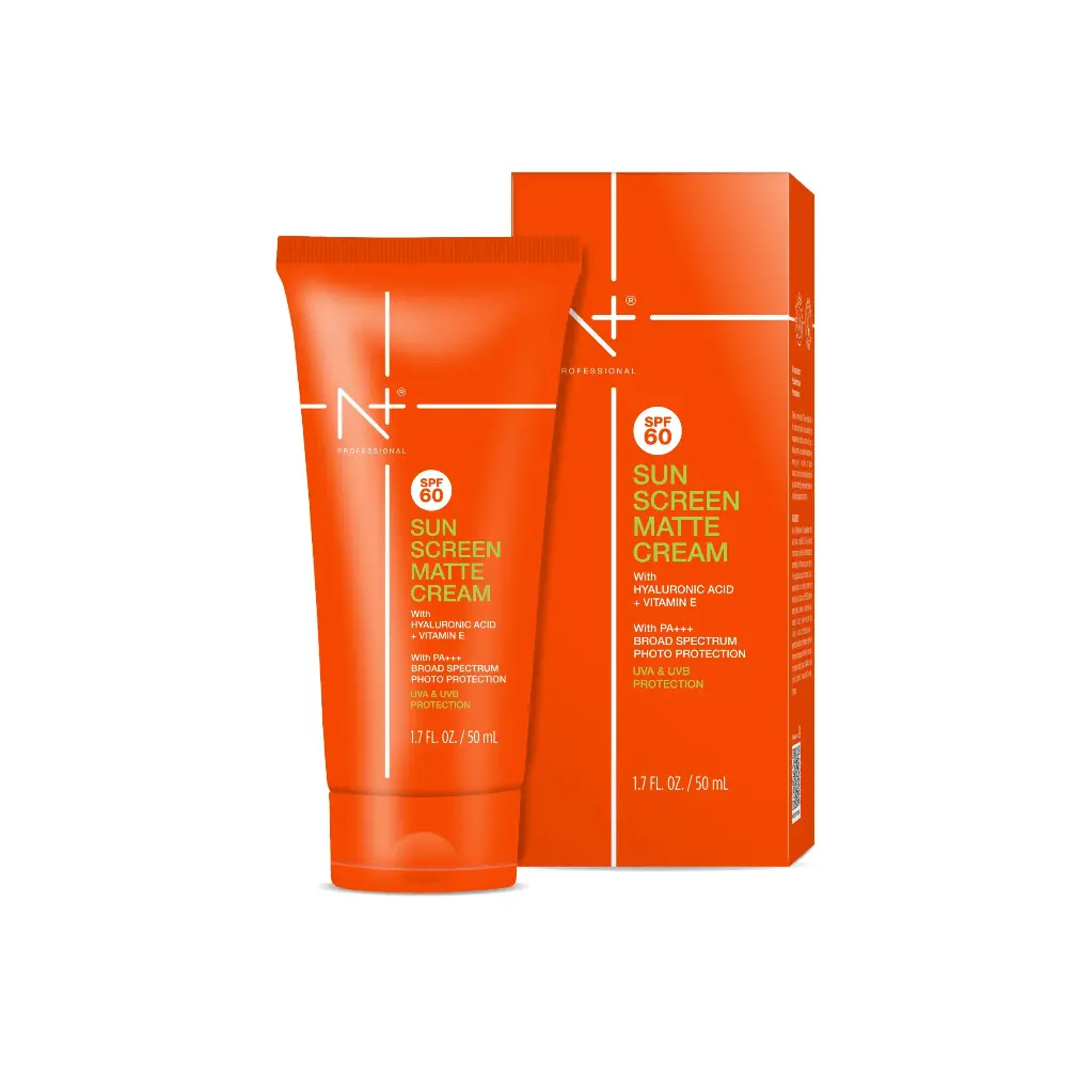 N+ SPF 60 Sun Screen Matte Cream (50 ML)
