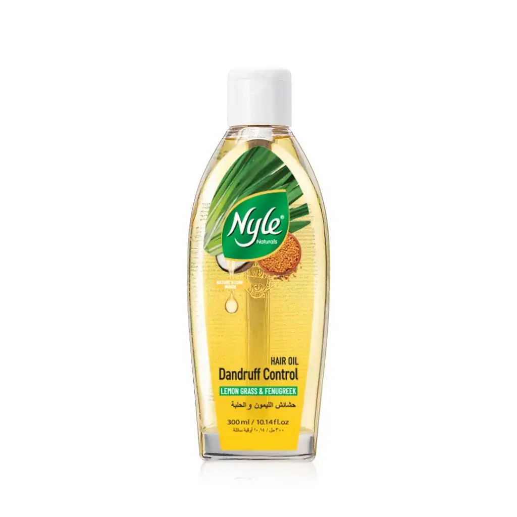 Nyle Hair Oil Dandruff Control Lemon Grass & Fenugreek 300ml 